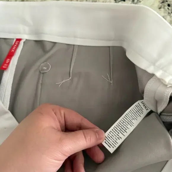 Spanx On-The-Go 6"" Shorts Classic White Short 2X NWT 20375R - Picture 12 of 16